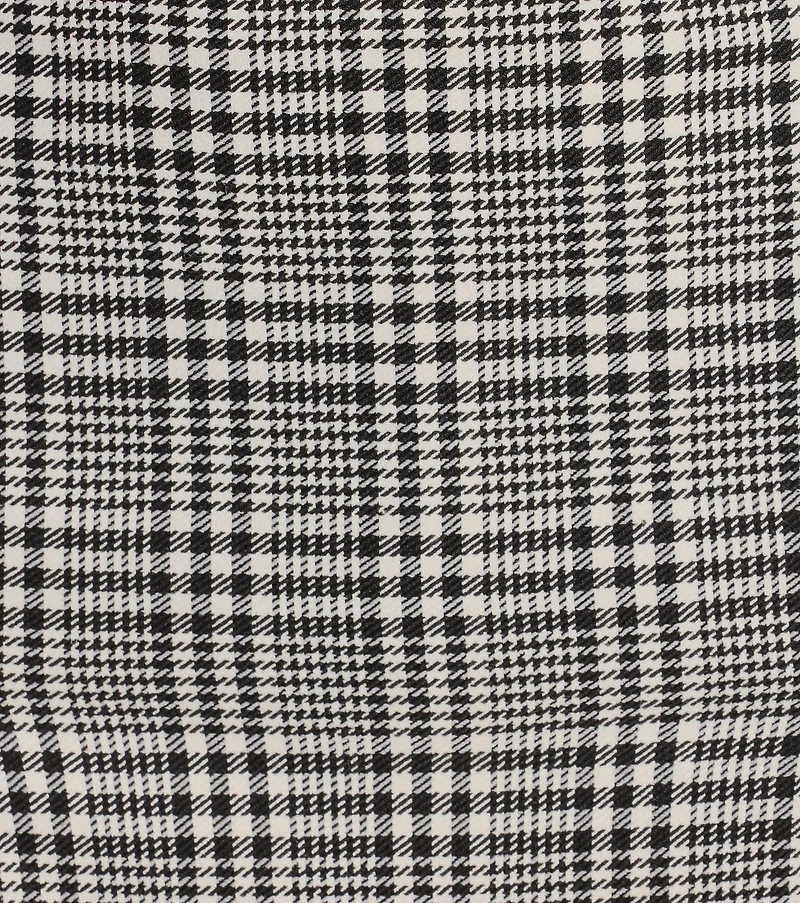 Plaid Moment Sleeveless Knit Romper