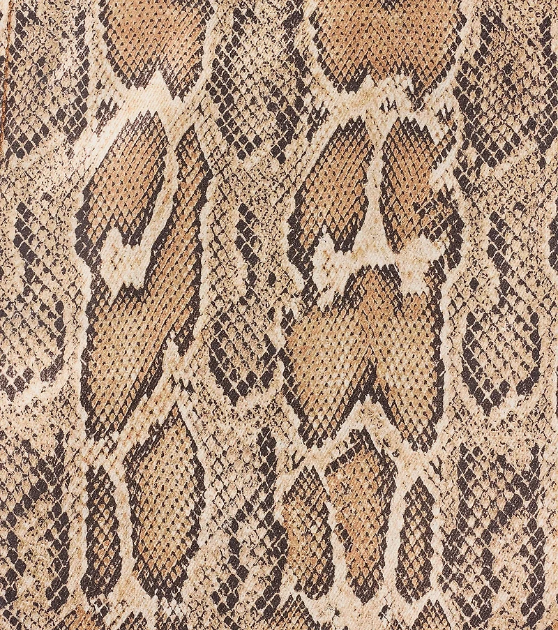 Bold Impression Snake Print Wrap Skort