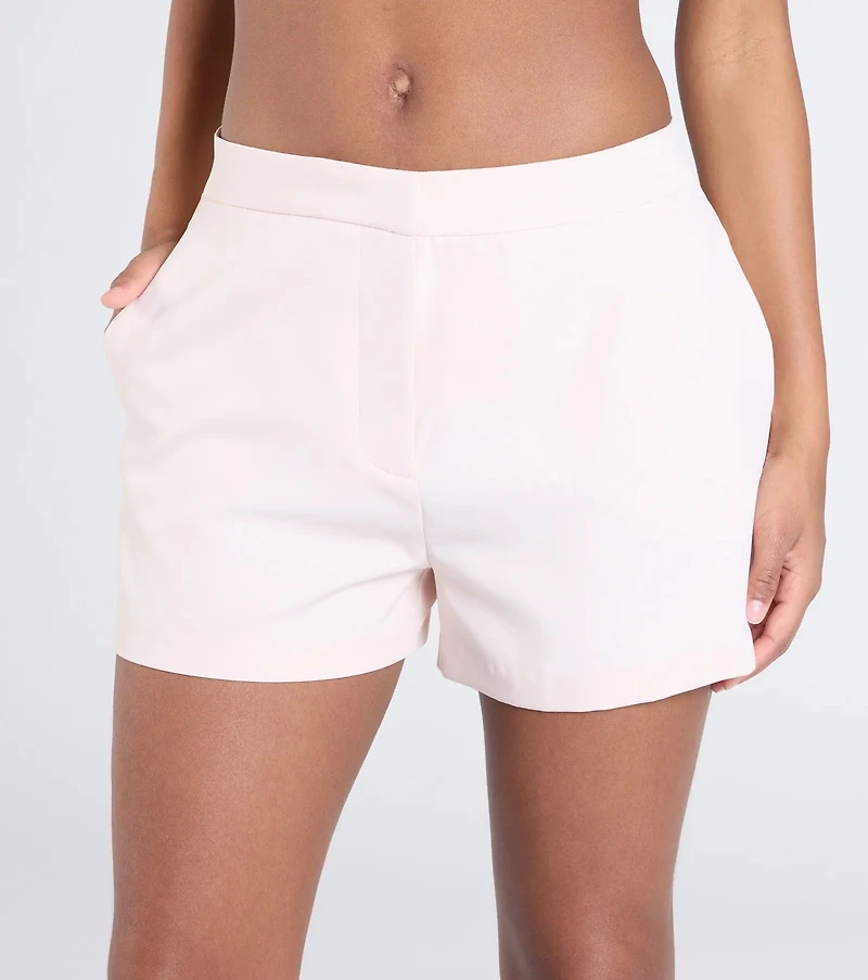 Case Point High-Rise Trouser Shorts