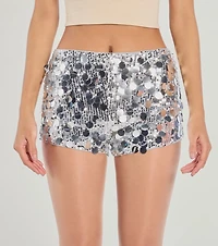 Time To Celebrate Sequin Hot Shorts