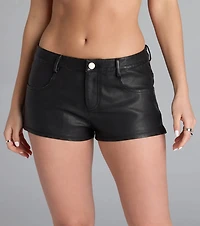 Play Time Mid-Rise Hot Shorts