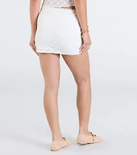 Breezy Vibes Lace Mini Skirt