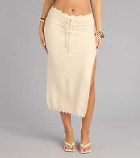Sweet Like Summer Crochet Maxi Skirt