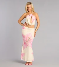 Floral Confidence Maxi Skirt