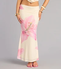 Floral Confidence Maxi Skirt