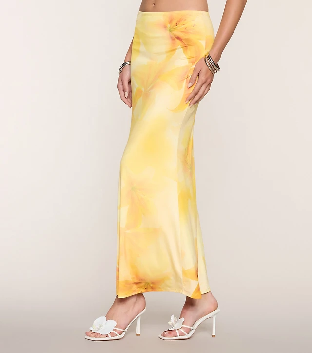 Sandy Shores Tropical Floral Crop Top