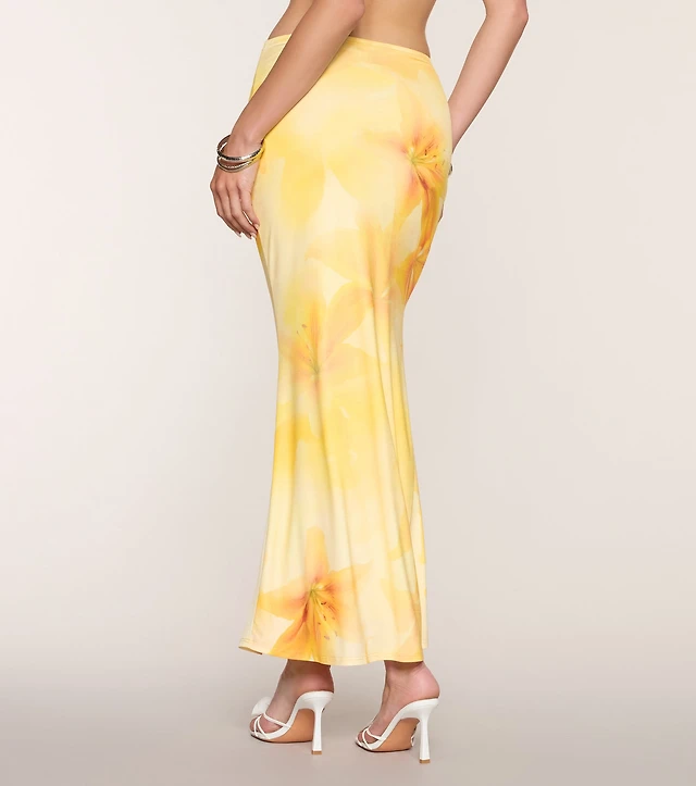 Sandy Shores Tropical Floral Crop Top
