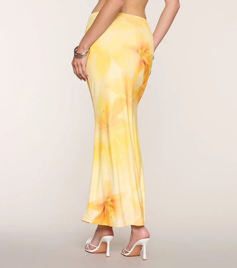 Sandy Shores Tropical Floral Crop Top