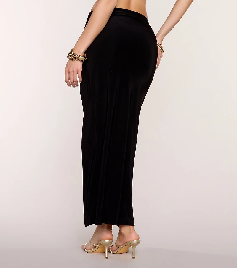 Caught Up Beaded Maxi Skirt
