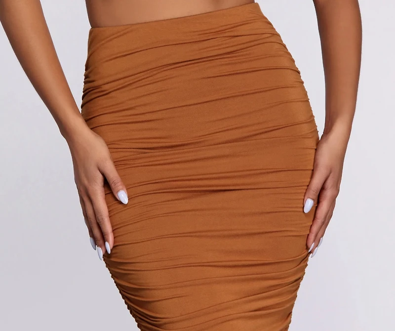 Be My Baby Midi Skirt