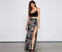 Pretty Paradise Maxi Skirt