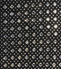 All That Shines Rhinestone Fishnet Maxi Skirt