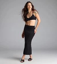 My Feels High-Rise Midi Skirt