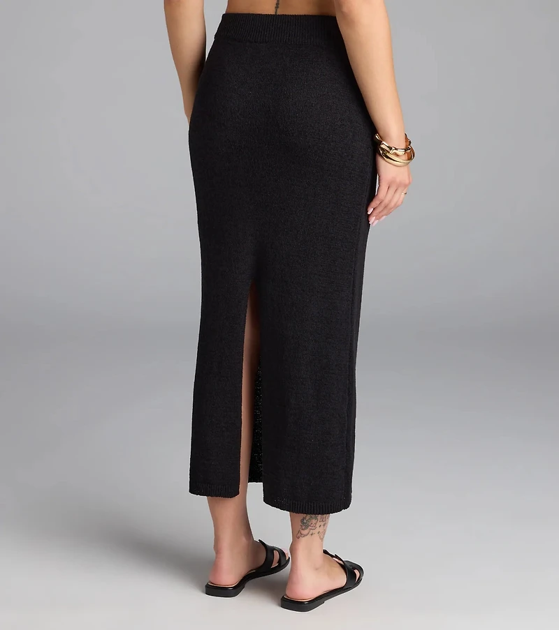 My Feels High-Rise Midi Skirt