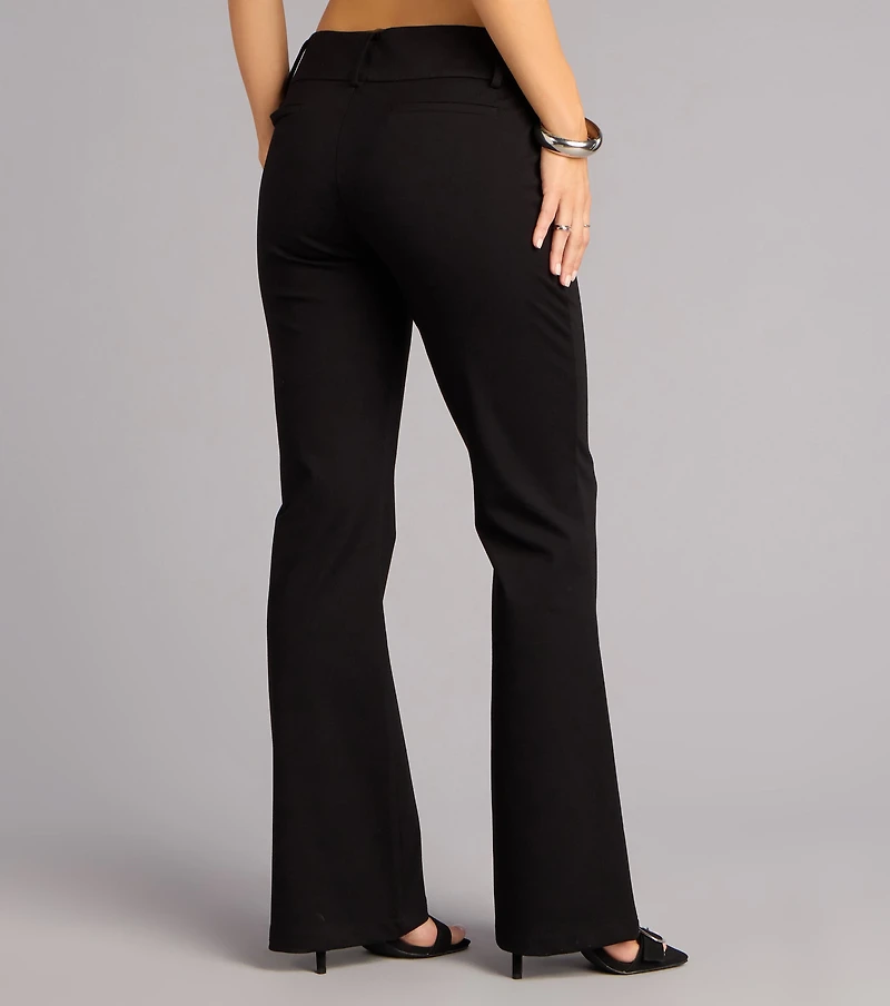 Polished Intent Ponte Trouser Pants