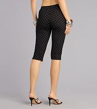 Flirty Little Polka Dot Capri Pants