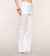 Not Your Angel Flare Lace Pants