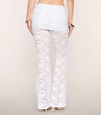 Not Your Angel Flare Lace Pants