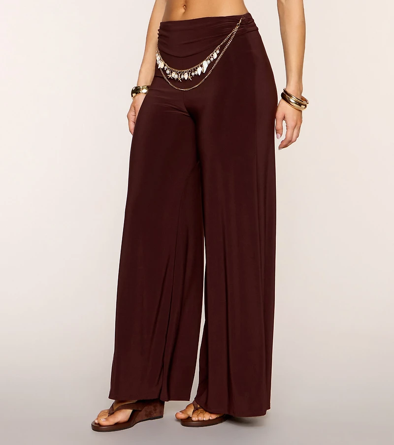 Shell Yeah Wide-Leg Pants