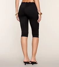 Everyday Elevated Lace Capri Pants