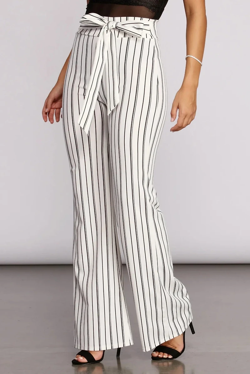 Social Ladder Striped Pants