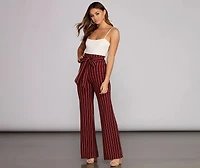 Tie Me Up High Waist Pants