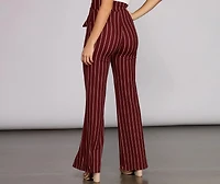 Tie Me Up High Waist Pants