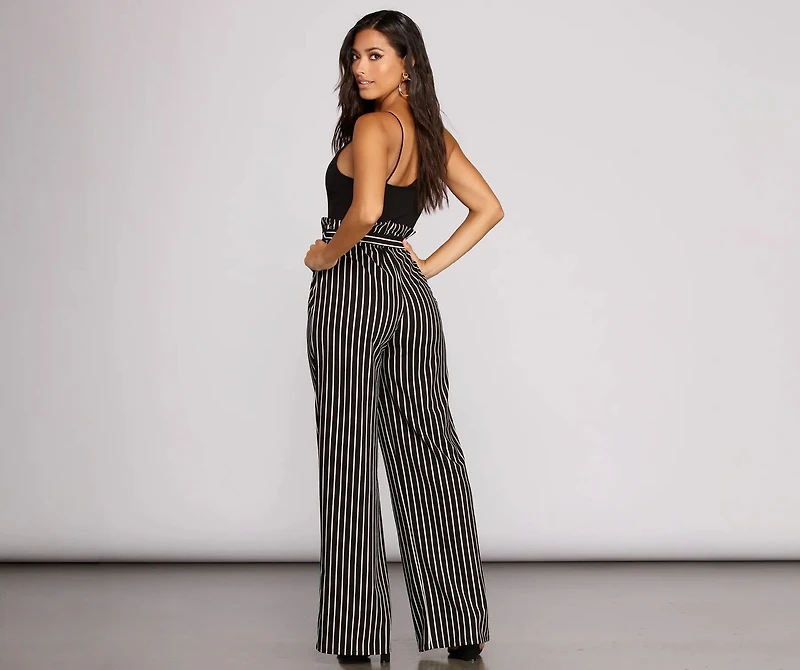 Better Together Striped Jumpsuit