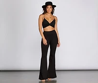 Basic Flare Pants