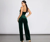 Irresistable Velvet Jumpsuit