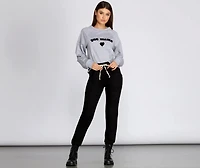 Cozy And Chill Knit Joggers
