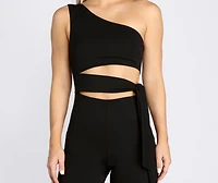 Cut Out The Drama Jumpsuit