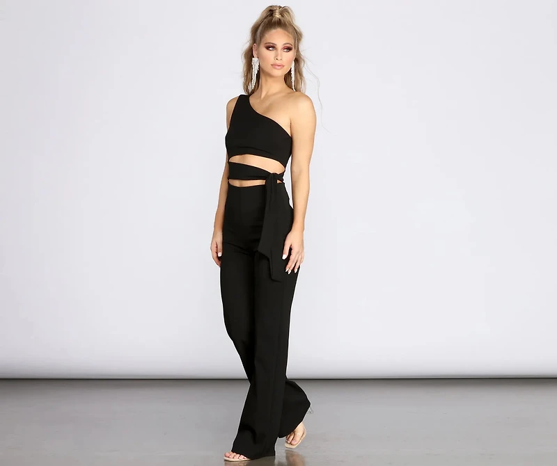 Cut Out The Drama Jumpsuit