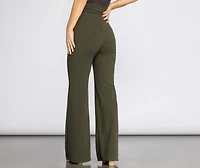 Sealed With Style Tie-Waist Pants