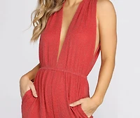 Mesmerize Metallic Jumpsuit