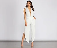 Mesmerize Metallic Jumpsuit