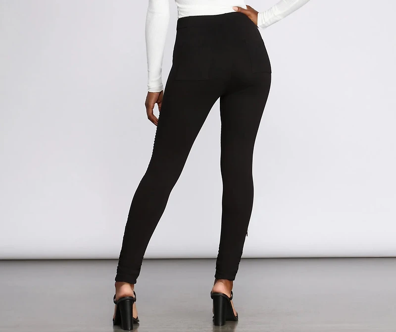 More to Moto Skinny Joggers