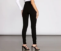 She Means Business Skinny Pants