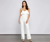 Iconic Sophistication Sleeveless Jumpsuit