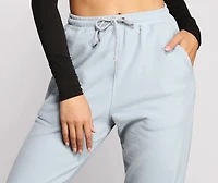 Comfy Chic French Terry Joggers