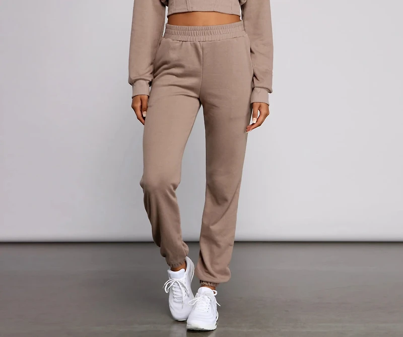 Laidback Cutie French Terry Joggers