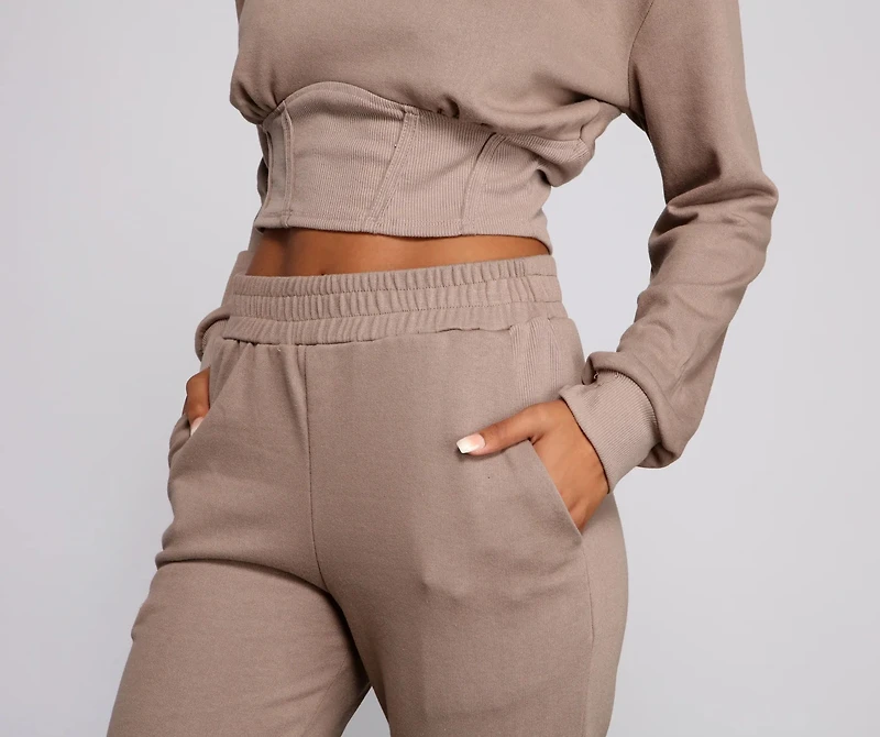 Laidback Cutie French Terry Joggers