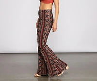Dreamy Stunner Boho Flare Pants