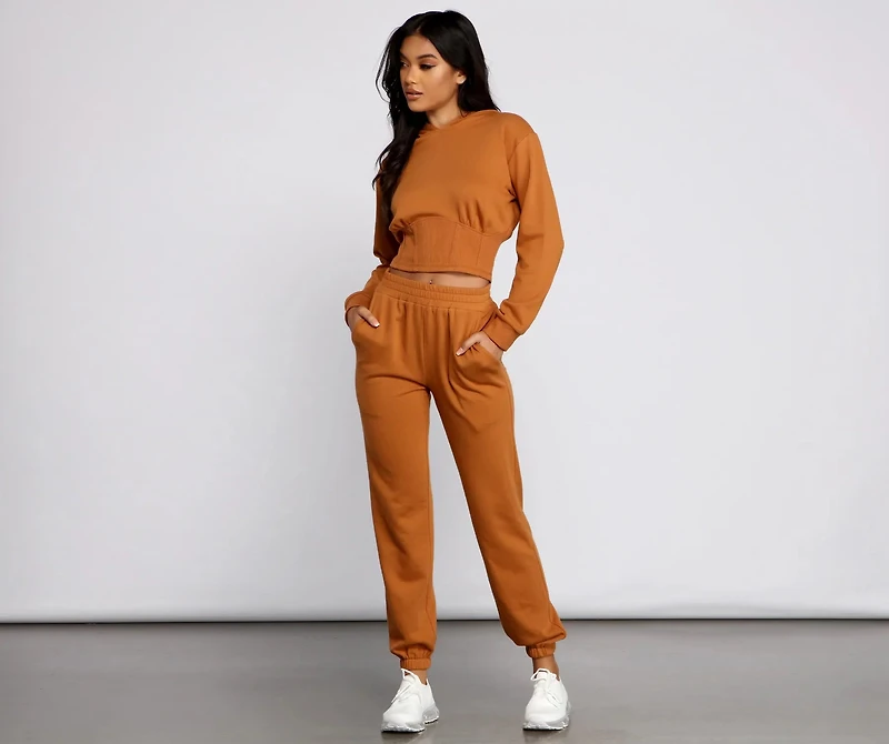 Laidback Cutie French Terry Joggers