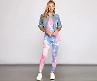 Bold Moves Tie-Dye Catsuit