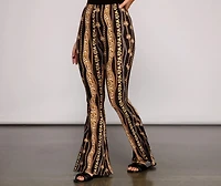 Dreamy Boho-Chic Flare Pants