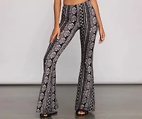 Dreamy Boho-Chic Flare Pants
