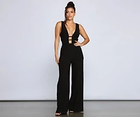 Chic Sultry Sleeveless Jumpsuit