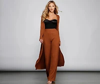 The Everyday Wide-Leg Knit Pants