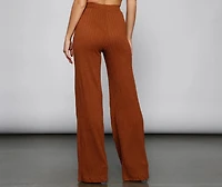 The Everyday Wide-Leg Knit Pants